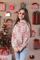 SantaSlay Christmas Shirt - Trendy Holiday Look For Girls
