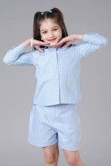Fresh Stripe Girls Shirt - Clean Look, Bold Style
