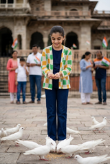 Azadi Edit By Fabcurate - Bold. Free. Fearless Girls Jacket