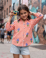 Mini Fit Check Approved 📸 | Girls Checks Shirt