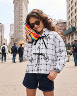 No Context, Just A Cool Kid 😎 | Girls Checks Shirt
