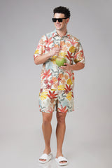 Sun's Out, Fun's Out – Hawaiian Print Cill Co-Ord Set For Men