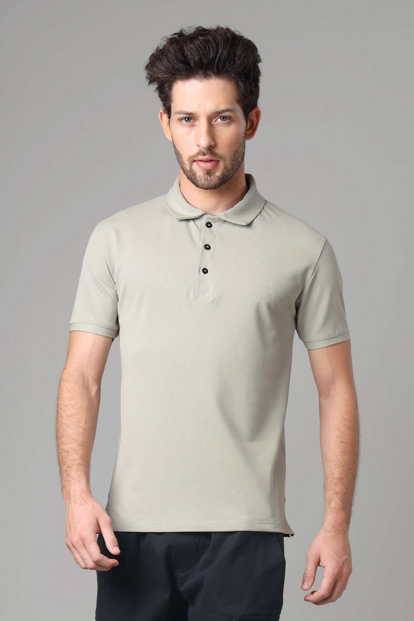 Exclusive Laurel Grey Polo T-Shirt For Men