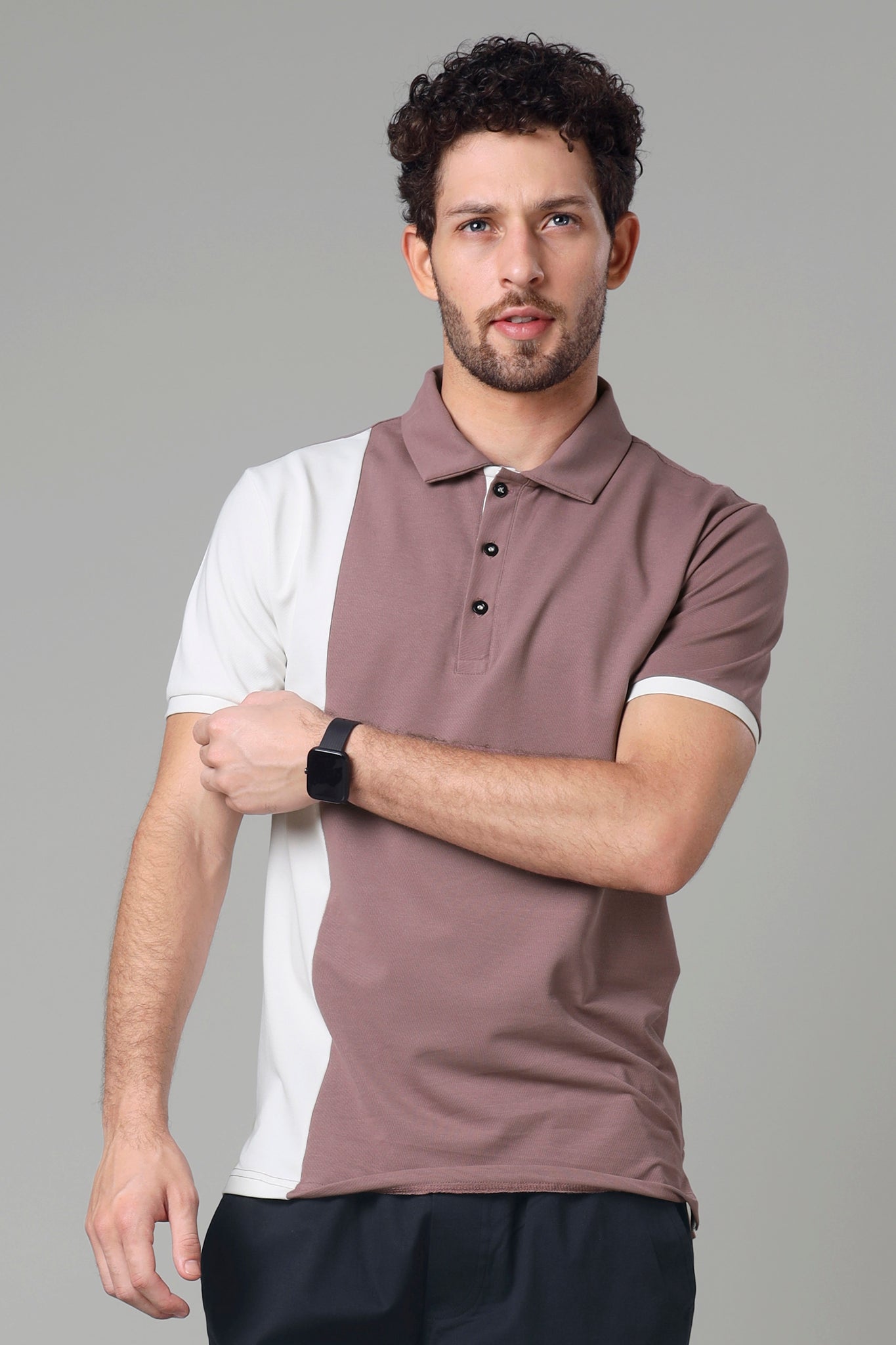 Exclusive Onion Purple Smart Polo T-Shirt For Men