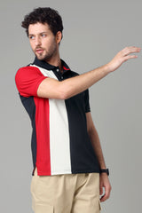 Exclusive Navy Blue Smart Polo T-Shirt For Men