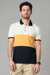 Exclusive White Smart Polo T-Shirt For Men