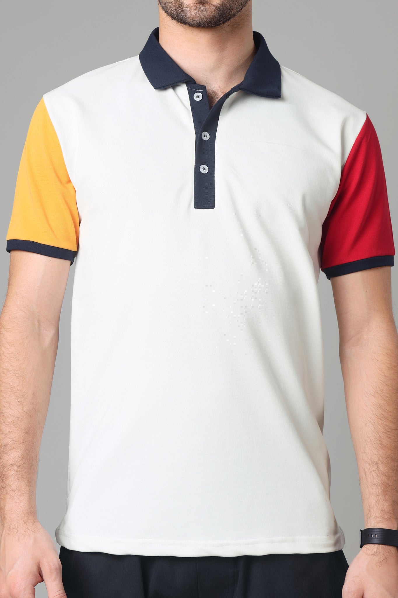 Exclusive White Smart Polo T-Shirt For Men