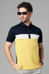Exclusive Daffodil Yellow Smart Polo T-Shirt For Men