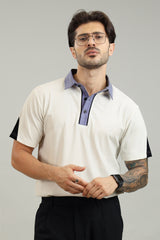 Signature Men's White Polo T-Shirt
