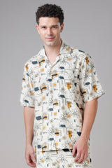 UrbanSketch Shirt – Modern Art-Inspired Outfit For Men