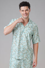 OrbitFlex Shirt – Soft Geometric Shirt For Men