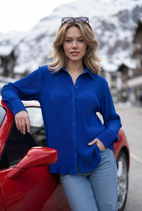 Exclusive Royal Pleated Shirt For Women