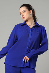 Exclusive Royal Pleated Shirt For Women