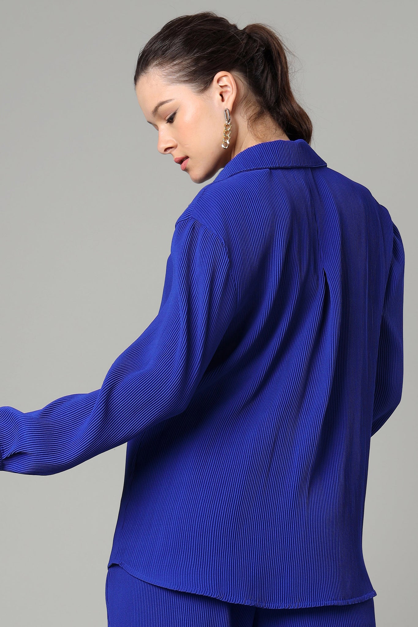Exclusive Royal Pleated Shirt For Women