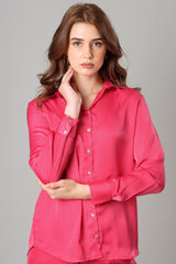 Hot Pink Shirt For Women