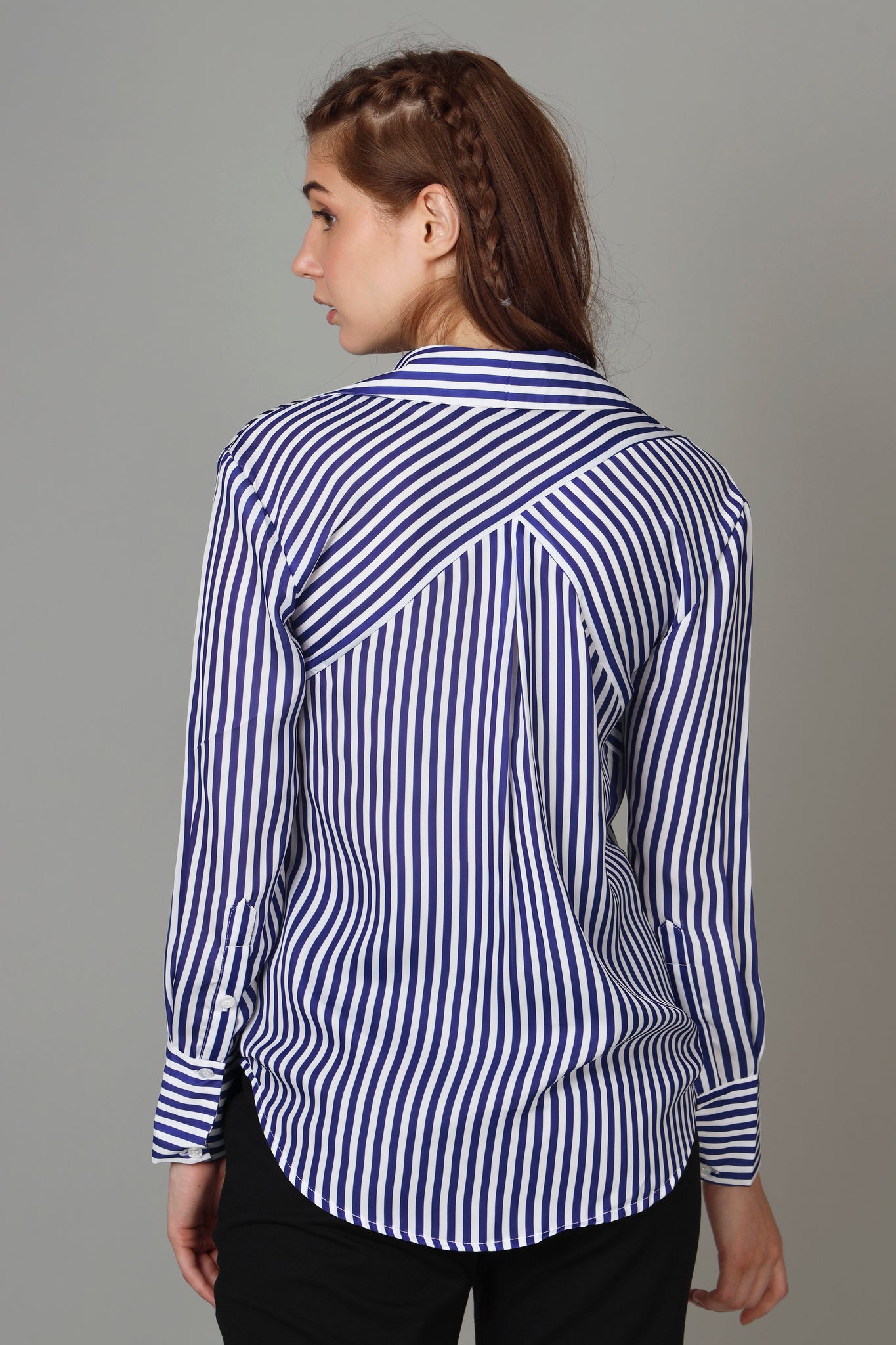 Classic Stripes Shirt For Women