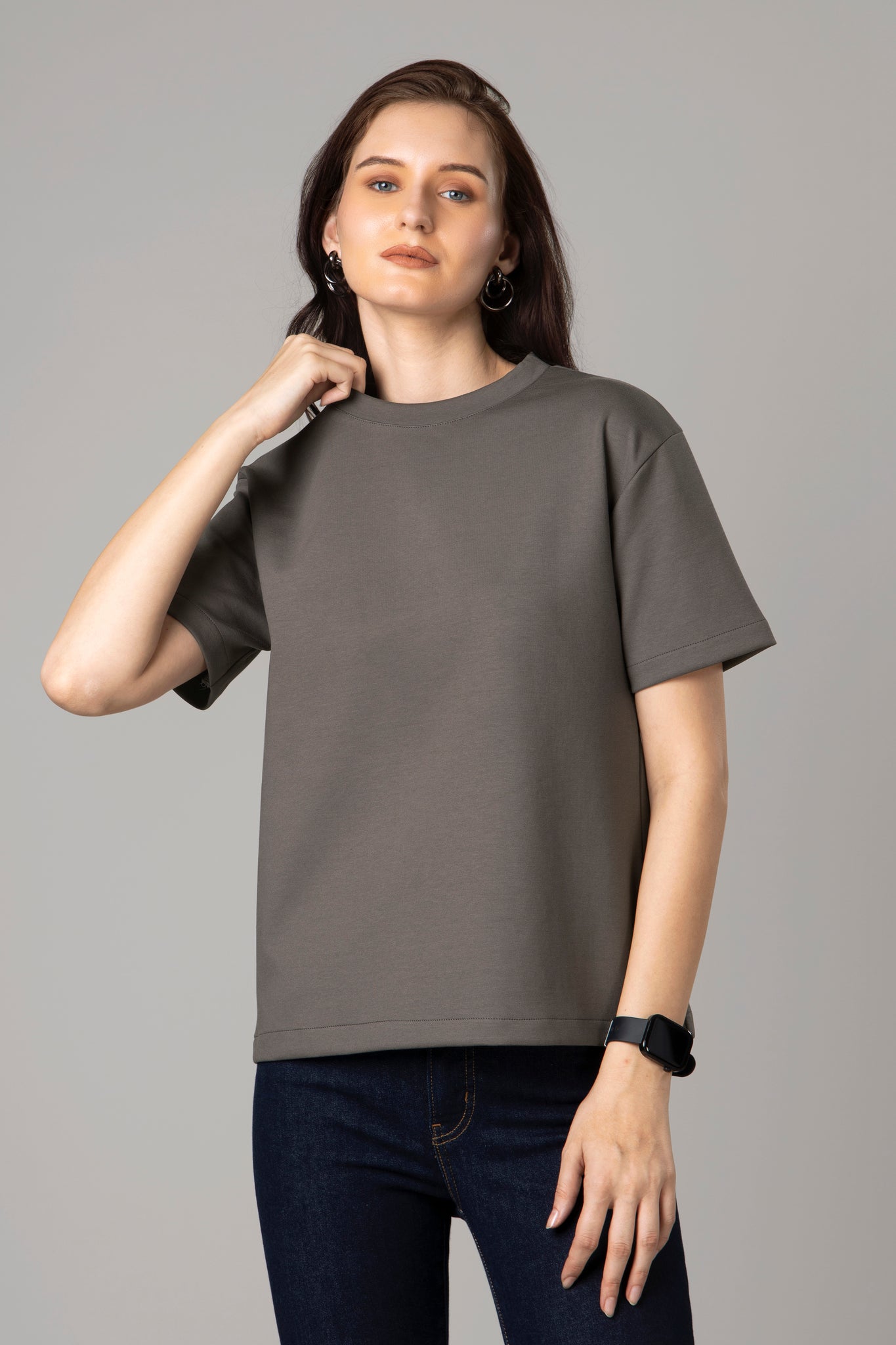 Classic Plain T-Shirt For Women