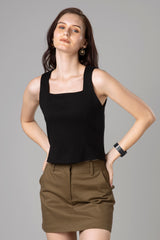 Women's Solid Tank Top For Effortless Versatility