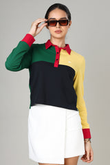 Signature Women's Daffodil Yellow Polo T-Shirt