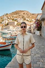 Minimal Summer Womens Shirt - Clean Look, Breathable Fabric