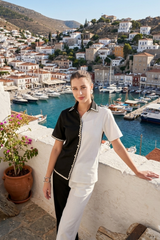 Eclipse Contrast Womens Cotton Shirt