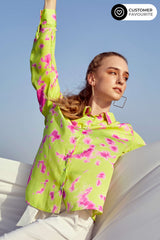 Tie & Dye Regular Fit Casual Shirt