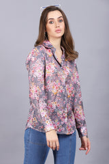 Stylish Floral Shirt For Women