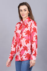 Vintage Floral Shirt For Women