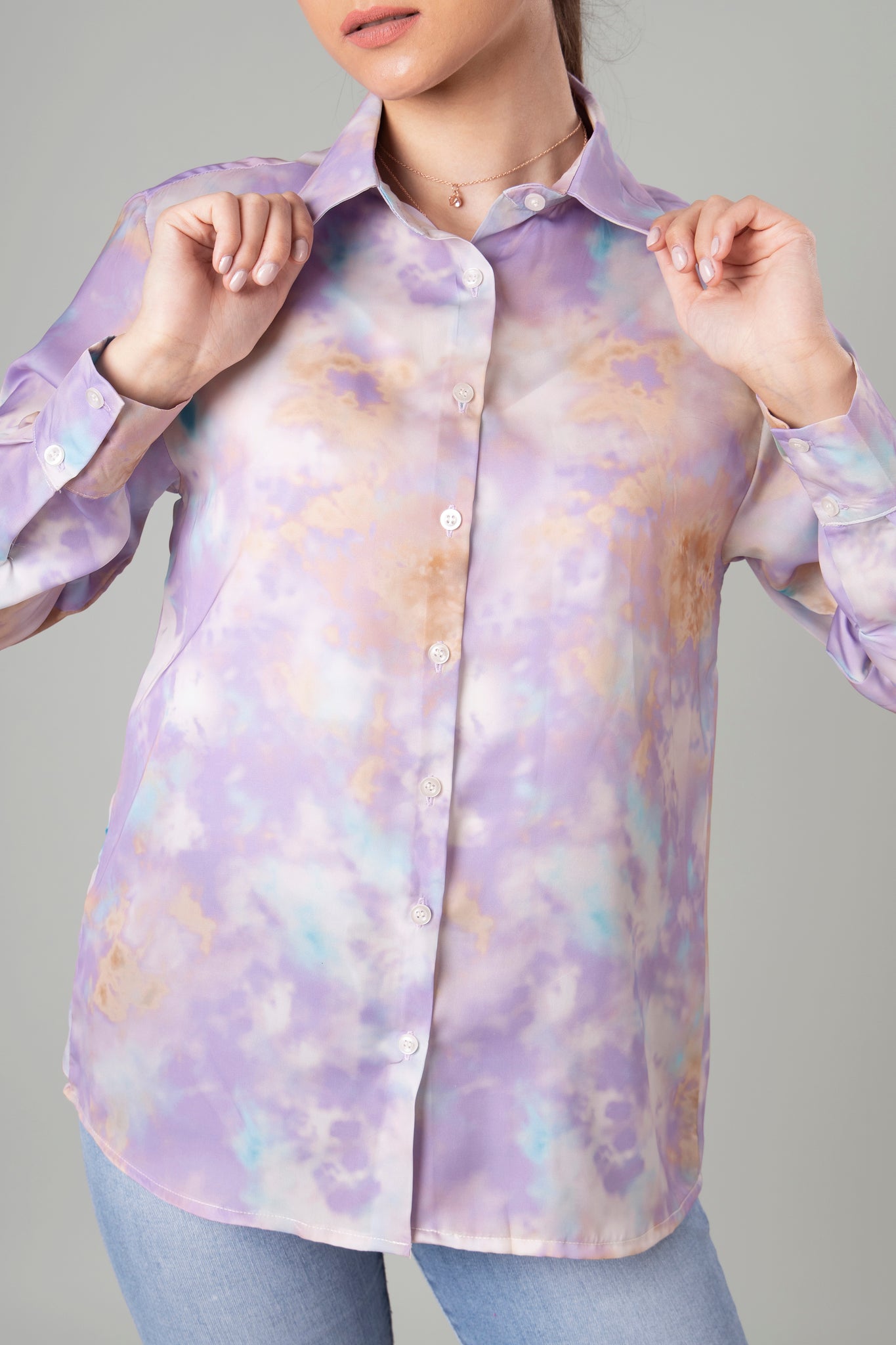 Tie And Dye Shirt For Women