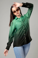 Glamorous Ombre Shirt For Women