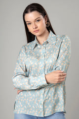 Floral Casual Print Shirt For Women