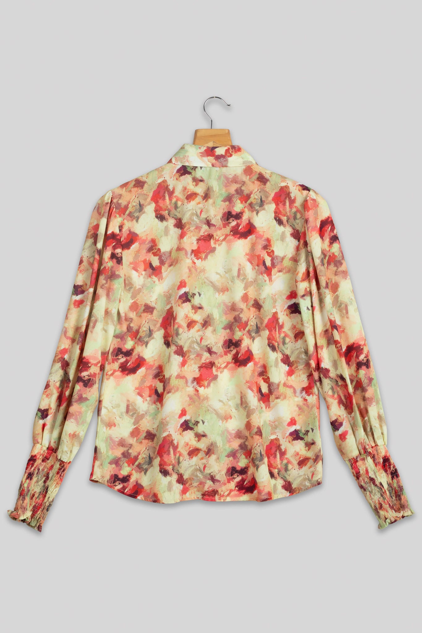 Vintage Floral Trendy Sleeve Shirt For Women