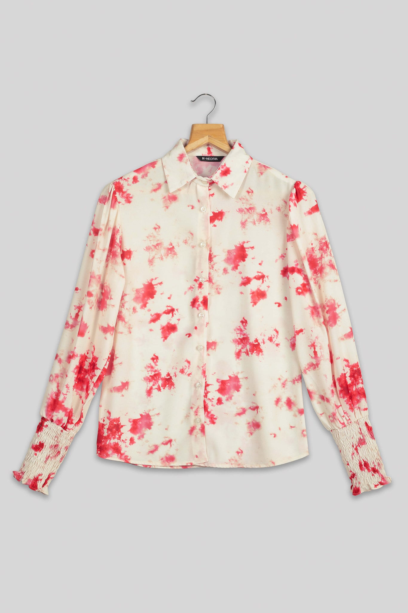 Tie And Die Trendy Sleeve Shirt For Women