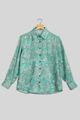 Designer Floral Floral Shirt For Women