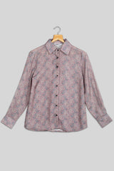 Designer Paisley Floral Shirt For Women