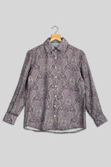 Designer Paisley Floral Shirt For Women