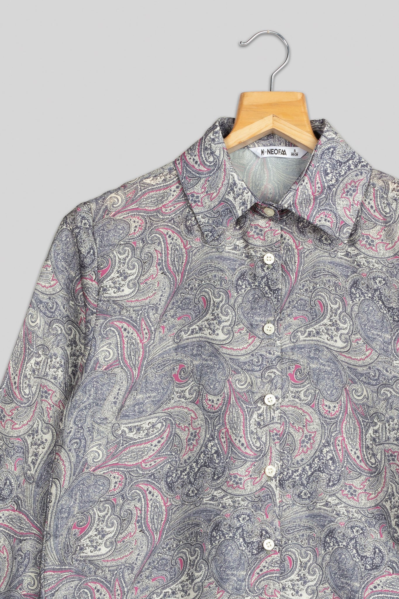 Vintage Paisley Shirt For Women