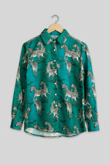 Trendy Zebra Shirt For Women