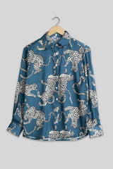 Leopard Print Shirt For Women