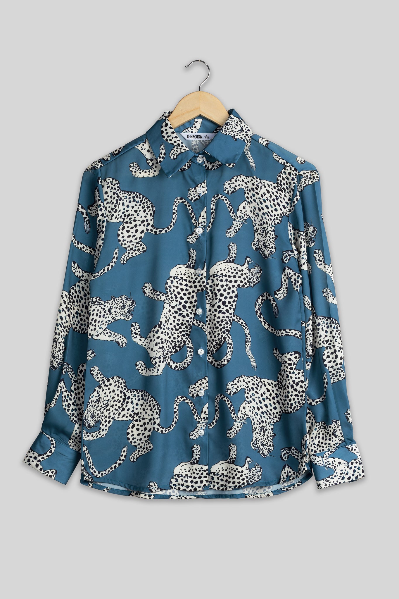 Leopard Print Shirt For Women
