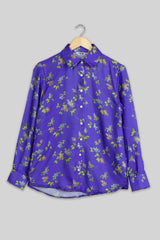 Royal Leafage Shirt For Women
