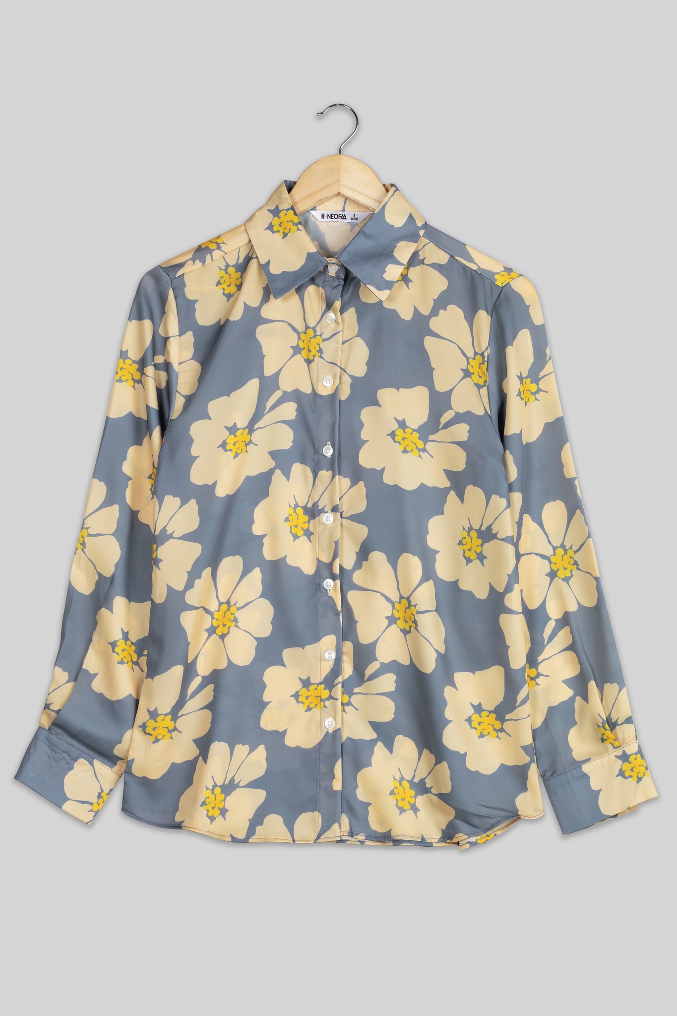 Bestselling Beige Floral Shirt For Women