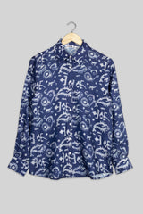 Designer Indigo Shirts For Women