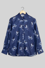 Designer Indigo Shirts For Women