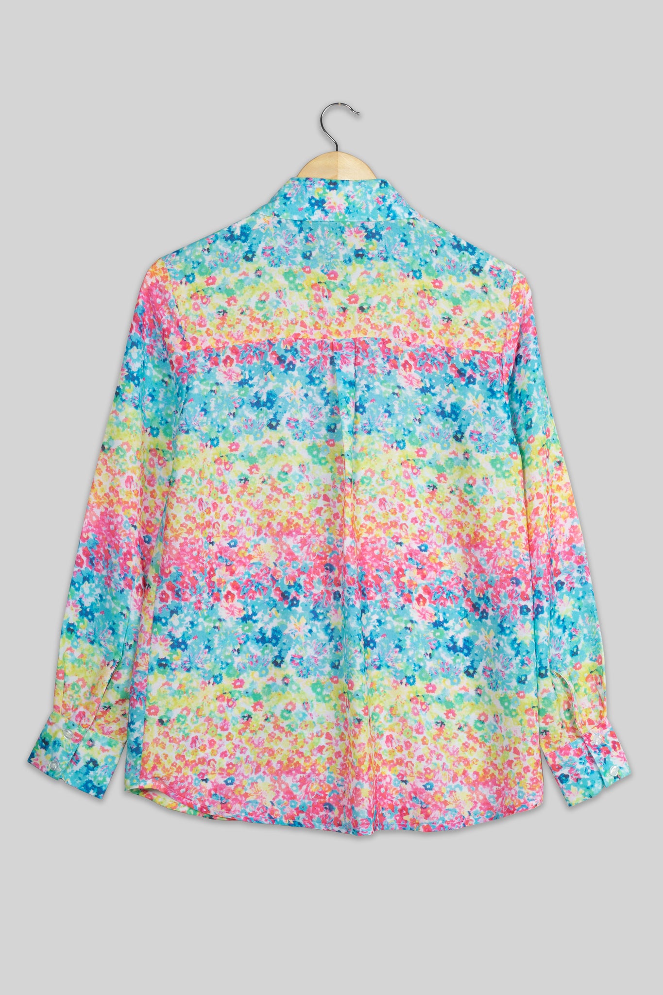 Blushing Floral Shirt For Women