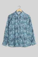 Seamless Paisley Shirt For Women