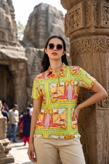 The Graphic Edition: Women's Polo T-Shirt