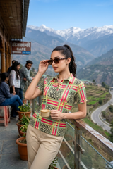 The Graphic Edition: Women's Short Sleeve Polo T-Shirt