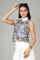 The Graphic Edition: Women's Polo T-Shirt