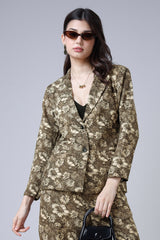 The Neofaa Effect: Floral Luxe Jacket For Women